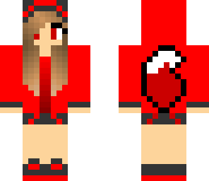 edit of red wolf girl
