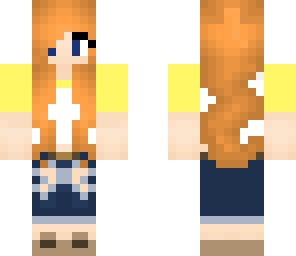ginger summery girl
