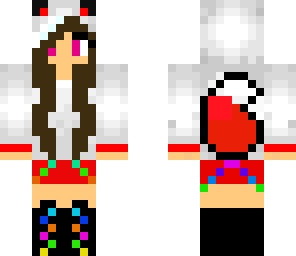 rainbow fox girl
