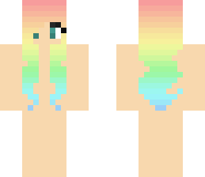 rainbow hair base