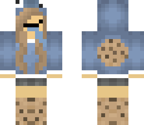 derp cookie monster girl