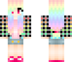 rainbow girl