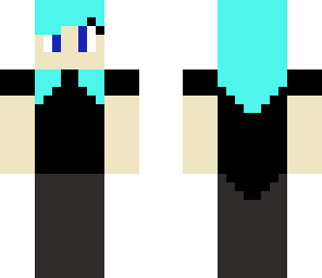 blue hair