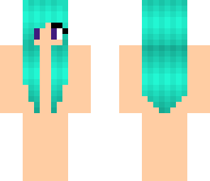 blue hair template