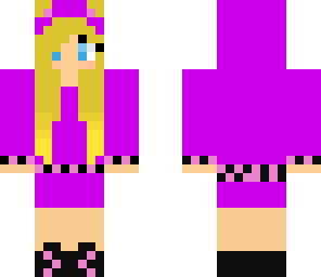 pink cat girl