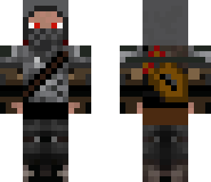 armoured ranger with hood
