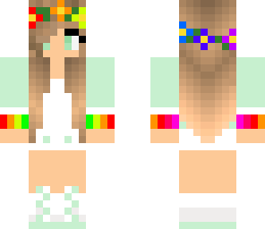 rainbow girl