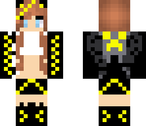 black and yellow girl