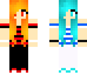 fire and ice girl edit