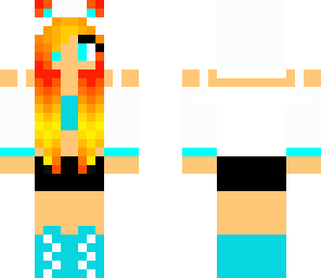 cool fire girl