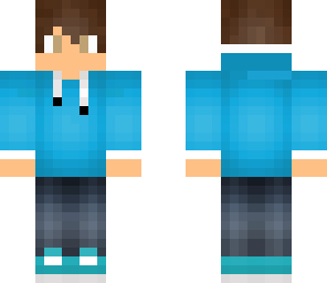 blue boy hoodie