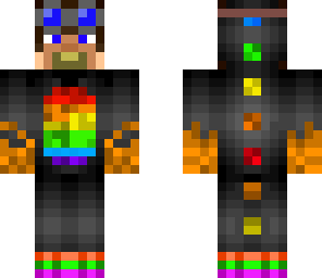 rainbowâ dinoâ costumeâ withâ binoculars
