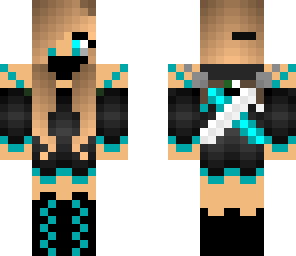 blue assassin girl