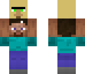 carrying villager's head