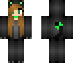 green panther onsie girl