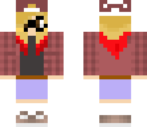 nerdy red tomboy