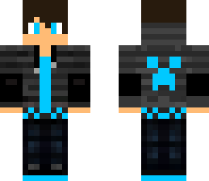 blue pixel boy
