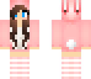 pink bunny girl 