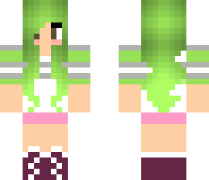 green haired girl edit 2