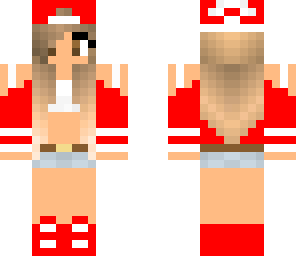 cute red skin