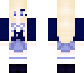 420blazeitt's blue school girl