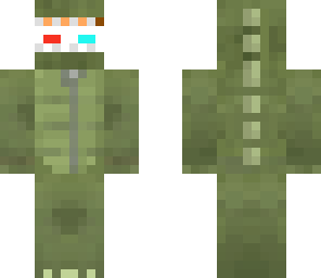 green dinosaur