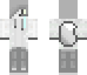 crying ghost gamer | Minecraft Skin