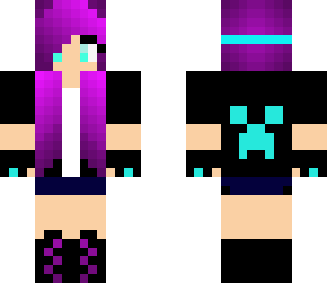 purple girl