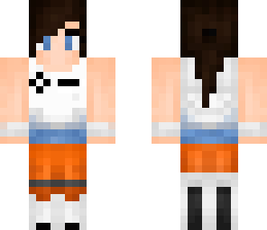 chell from portal 2 ojanger4eva