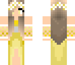 golden ball gown
