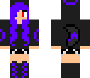 edited purple  hair shiny umbreon