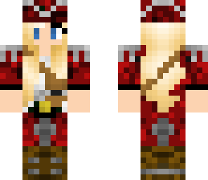 blonde pirate captain