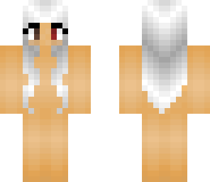 white hair