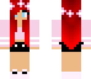 red flamming hair girl