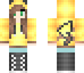 pika hoodie gurl