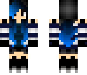 blue headphones goth