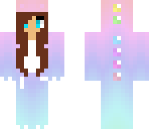 brunette dino girl
