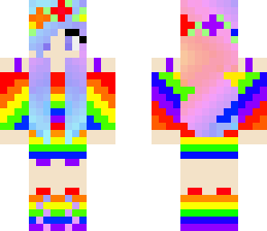 rainbow pastel
