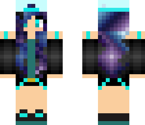 galixy girl with hat