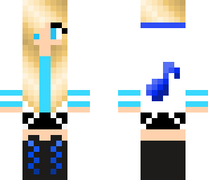 blue music gal 