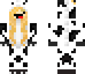 derpy cow onsie girl