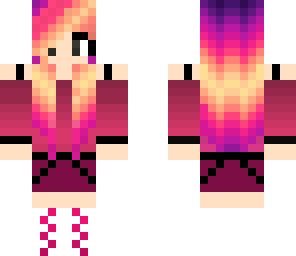 cute pink girl