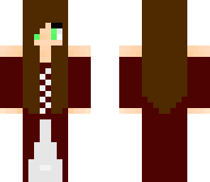 red medieval girl