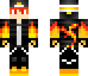 fire gamer dragon boy