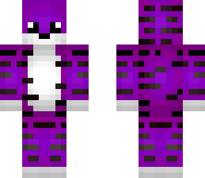 purple tiger cute