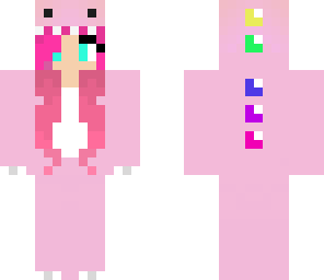 pink dino girl