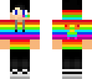 rainbow teenager