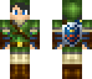 link whith black hair