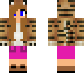 cute tiger girl