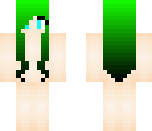 weird green hair base